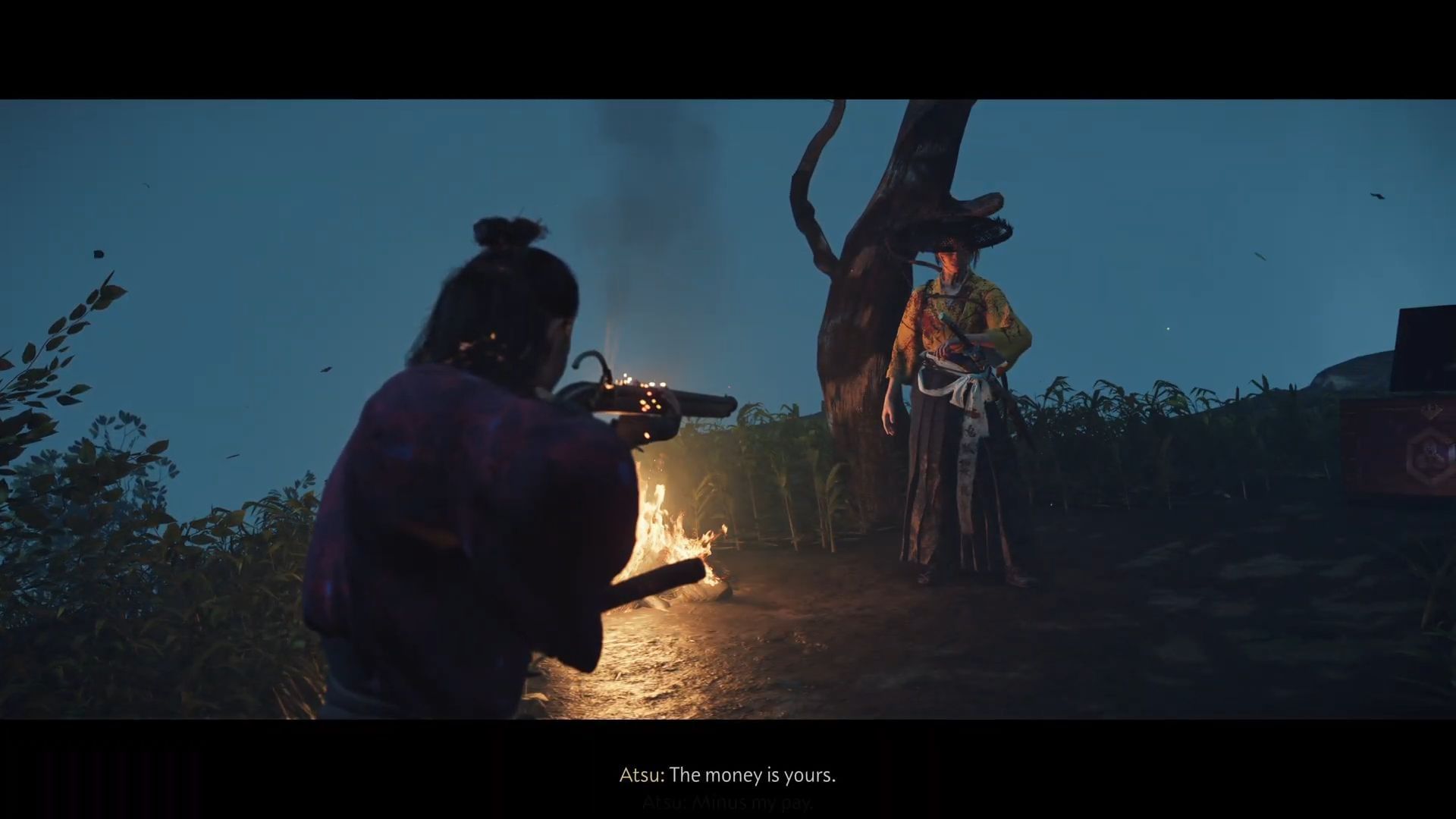 When the cutscene rolls (Image via Sucker Punch)