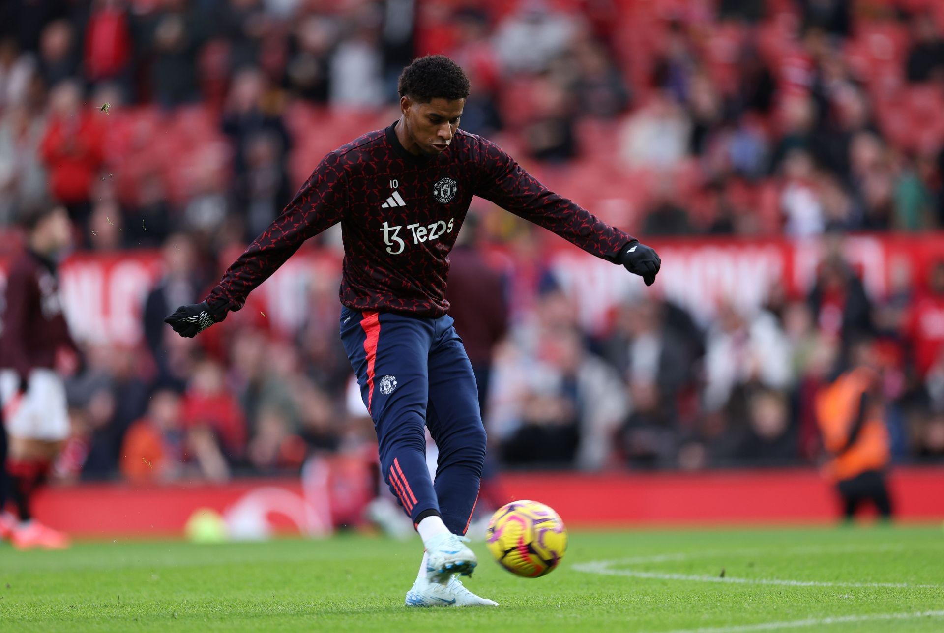 Mnchester United attacker Marcus Rashford is on loan at Barcelona.