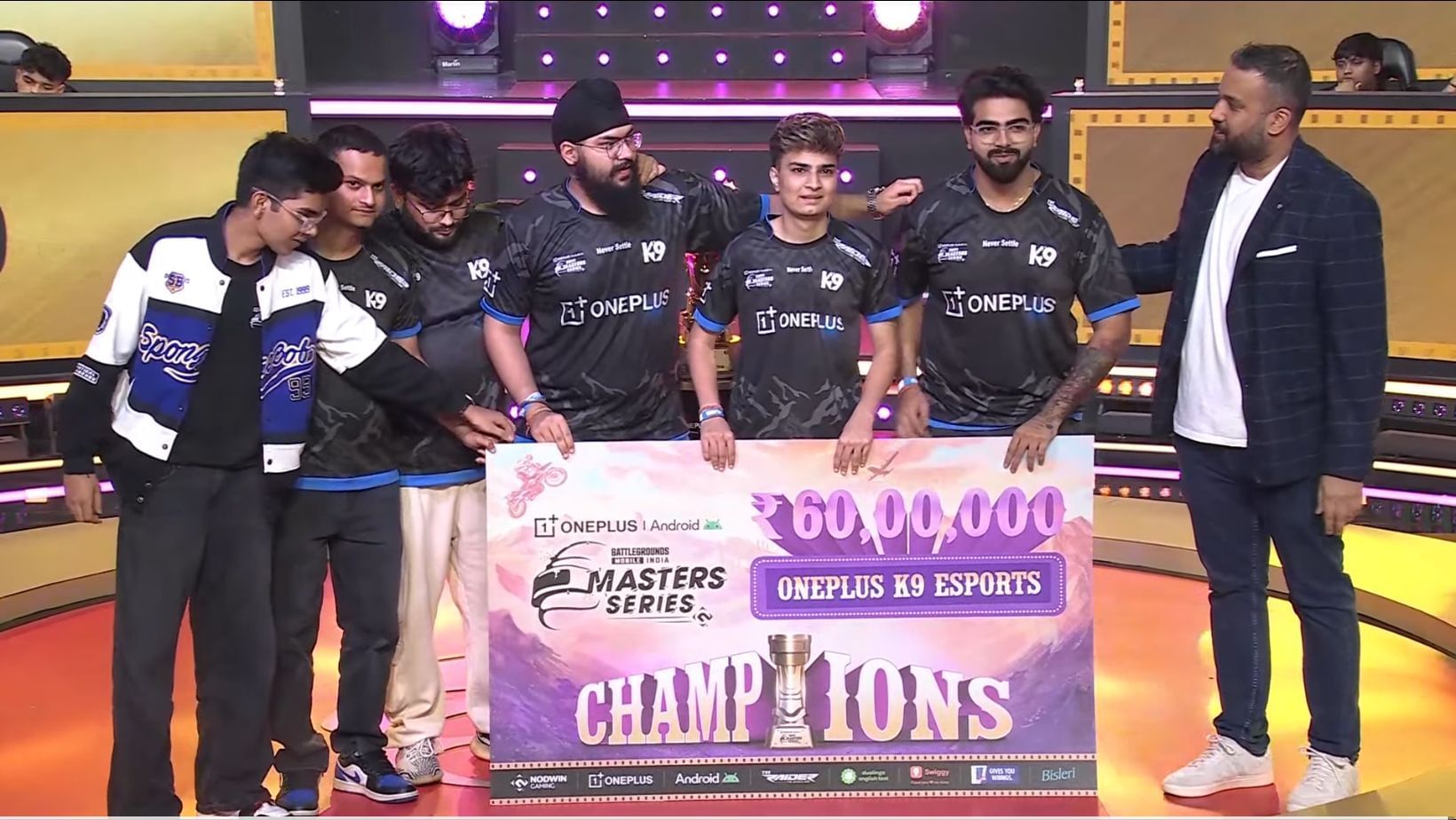 K9 Esports wins BGMS 2025 (Image via YouTube/Nodwin Gaming)