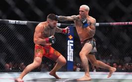 Charles Oliveira opens up on father’s advice that kept him moving after Ilia Topuria fight