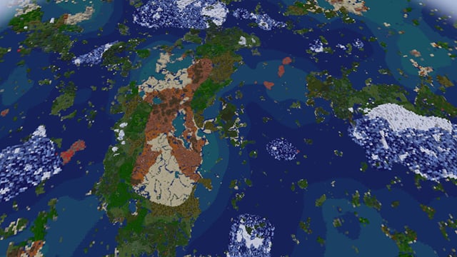 Minecraft Continents mod guide