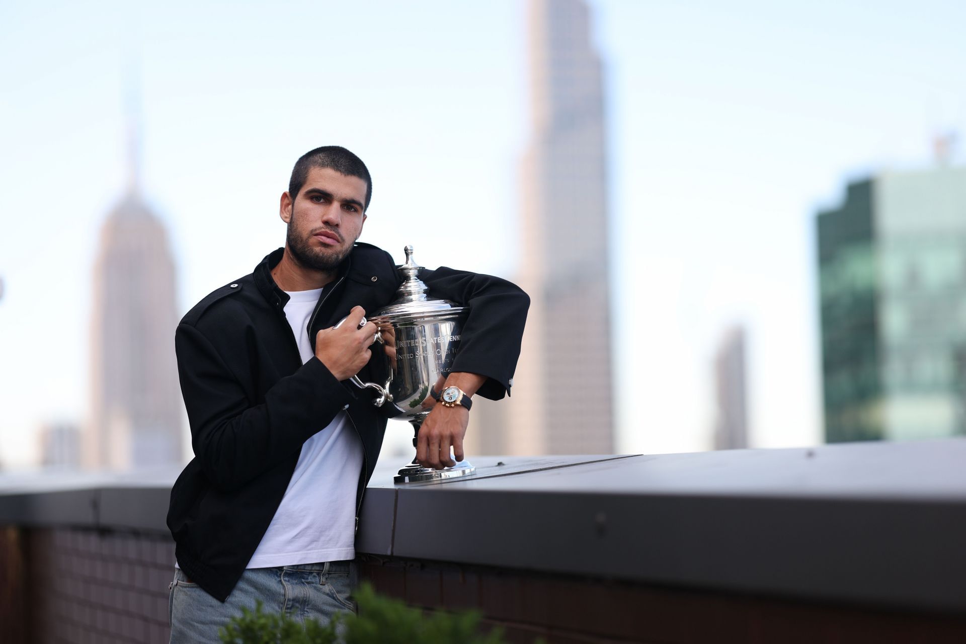 2025 US Open Champion Carlos Alcaraz - New York City Trophy Tour - Source: Getty