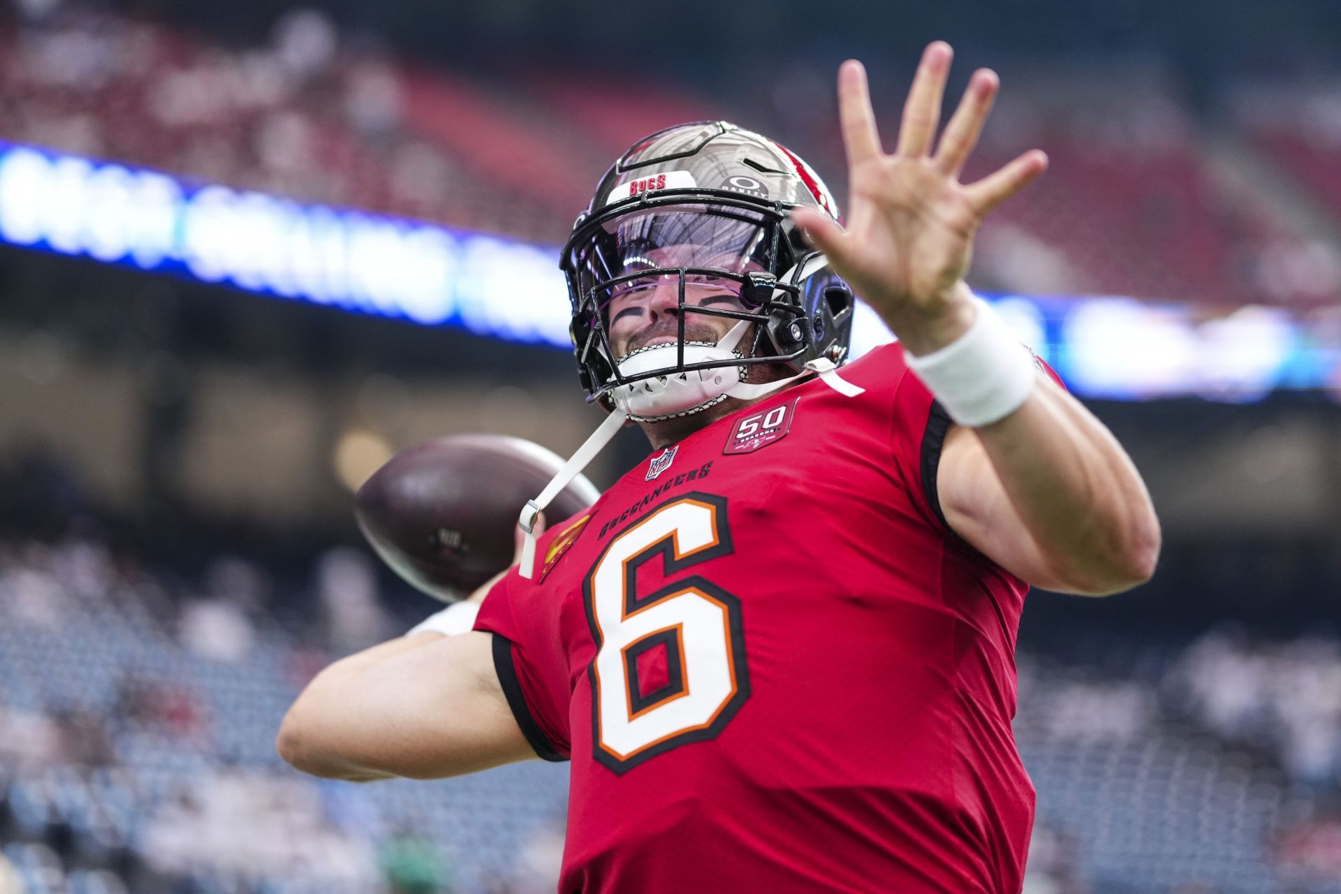 Tampa Bay Buccaneers QB Baker Mayfield - Source: Getty