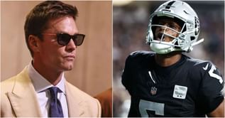 "Tom Brady has to be absolutely disgusted": NFL fans react as Geno Smith throws 3 INTs with Raiders owner in attendance vs. Chargers on MNF