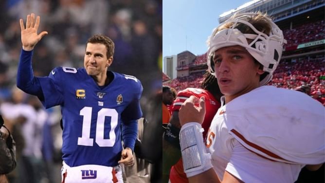 Eli Manning warns Texas QB Arch Manning about social media traps after infamous ‘drunk photo’ moment goes viral