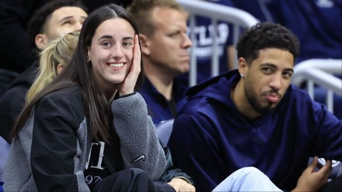"Who CC is rocking with?" - Tyrese Haliburton trolls Caitlin Clark at Iowa State's rivalry matchup with Iowa