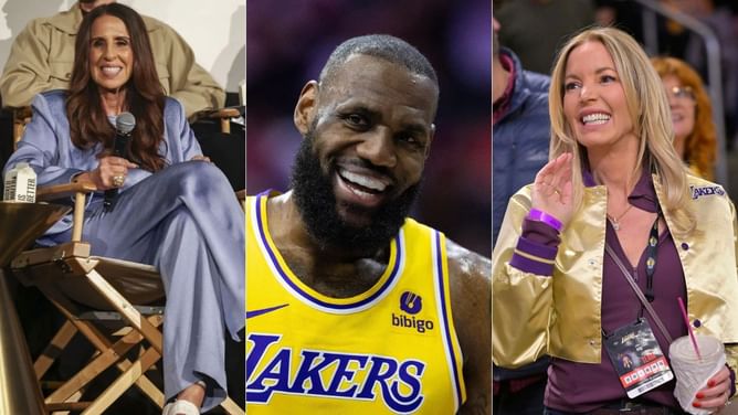 "It was just a moment": LeBron James clarifies viral incident with Jeanie Buss and Lakers legend's wife from 18 months ago
