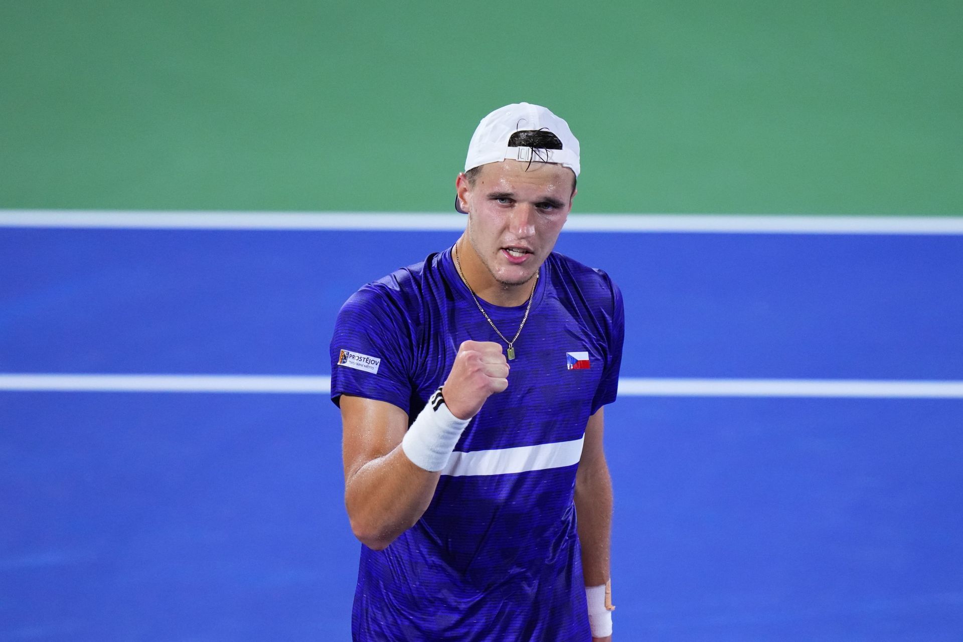 Jakub Mensik at the Davis Cup 2025. (Photo: Getty)