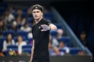 Alexander Zverev at the 2025 China Open (Source: Getty)