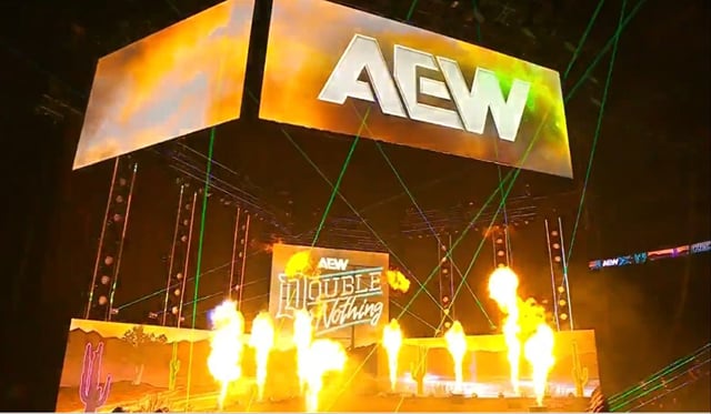 Current champion takes shot at three major AEW names after a successful ...