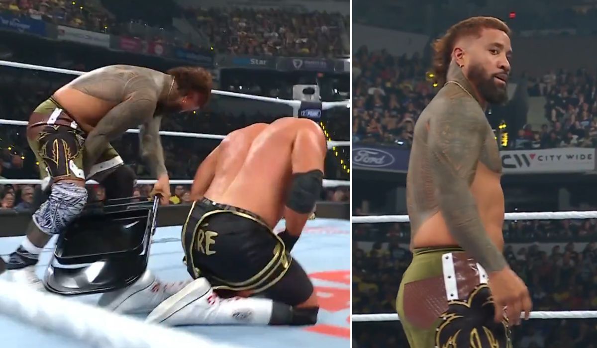 Jey Uso suffered a horrific incident at Wrestlepalooza. [Image credits: WWE on X]