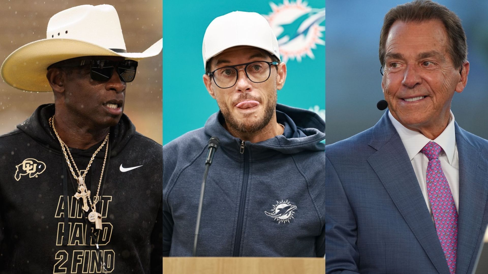 Who could replace Mike McDaniel as Dolphina head coach? - via Getty/CMS