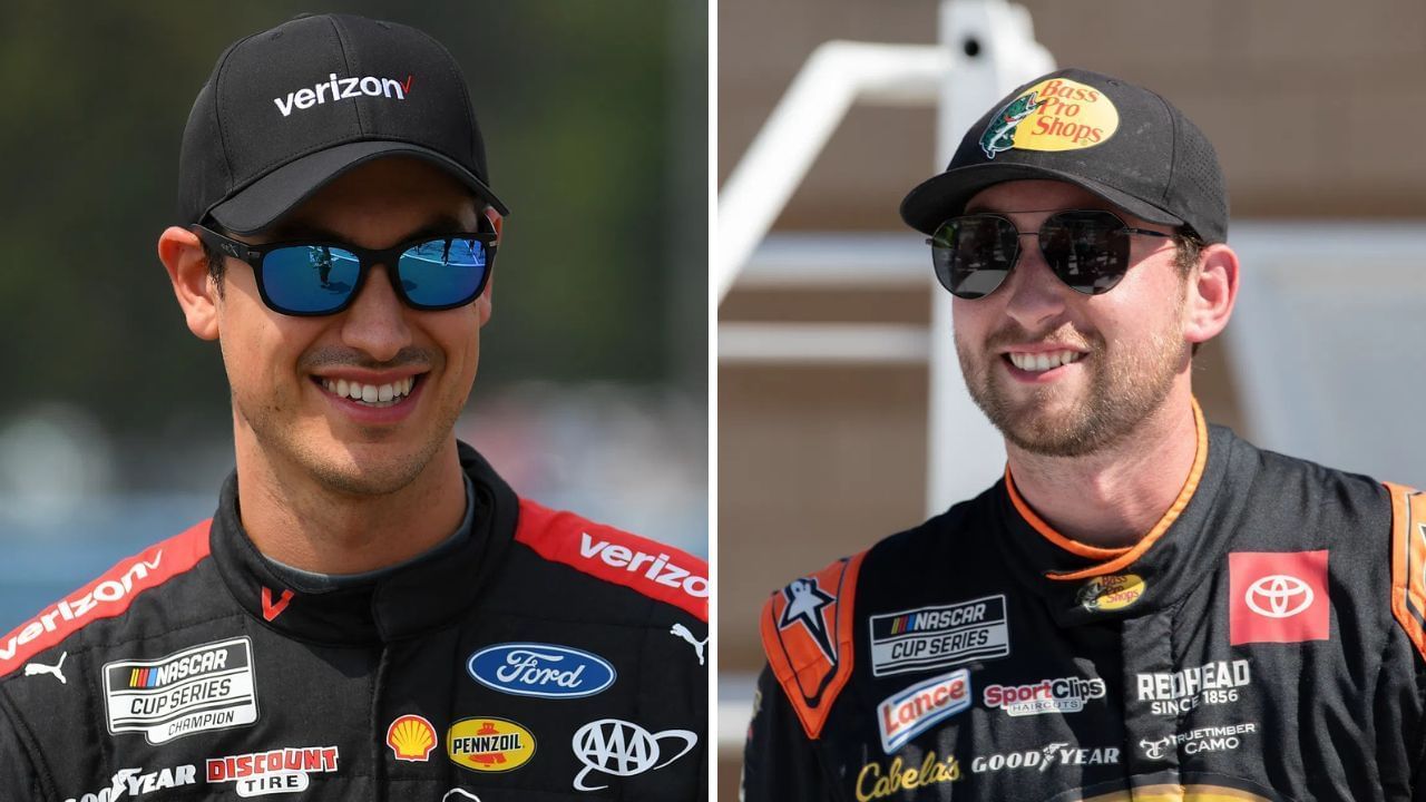 Joey Logano (L) and Chase Briscoe (R) (Source: Imagn)