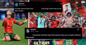 “Won a trophy without that snake”, “Brings a bad omen” - Fans angry at 31-year-old being part of Cristiano Ronaldo-led Portugal’s line-up vs Armenia