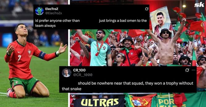 “Won a trophy without that snake”, “Brings a bad omen” - Fans angry at 31-year-old being part of Cristiano Ronaldo-led Portugal’s line-up vs Armenia