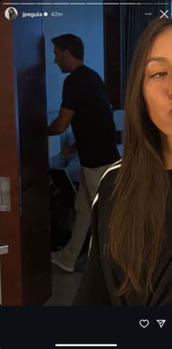 A zoomed in version of the previous picture, shared as a separate Instagram Story by Pegula (Source: Instagram/jpegula)