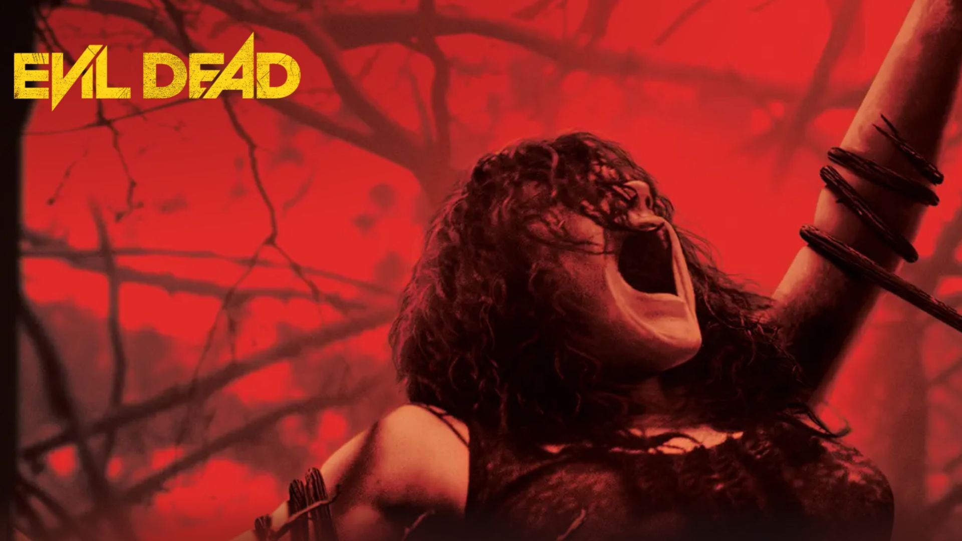Evil Dead centers on the Necronomicon, a book that unleashes demons when read (Image via Apple TV+)