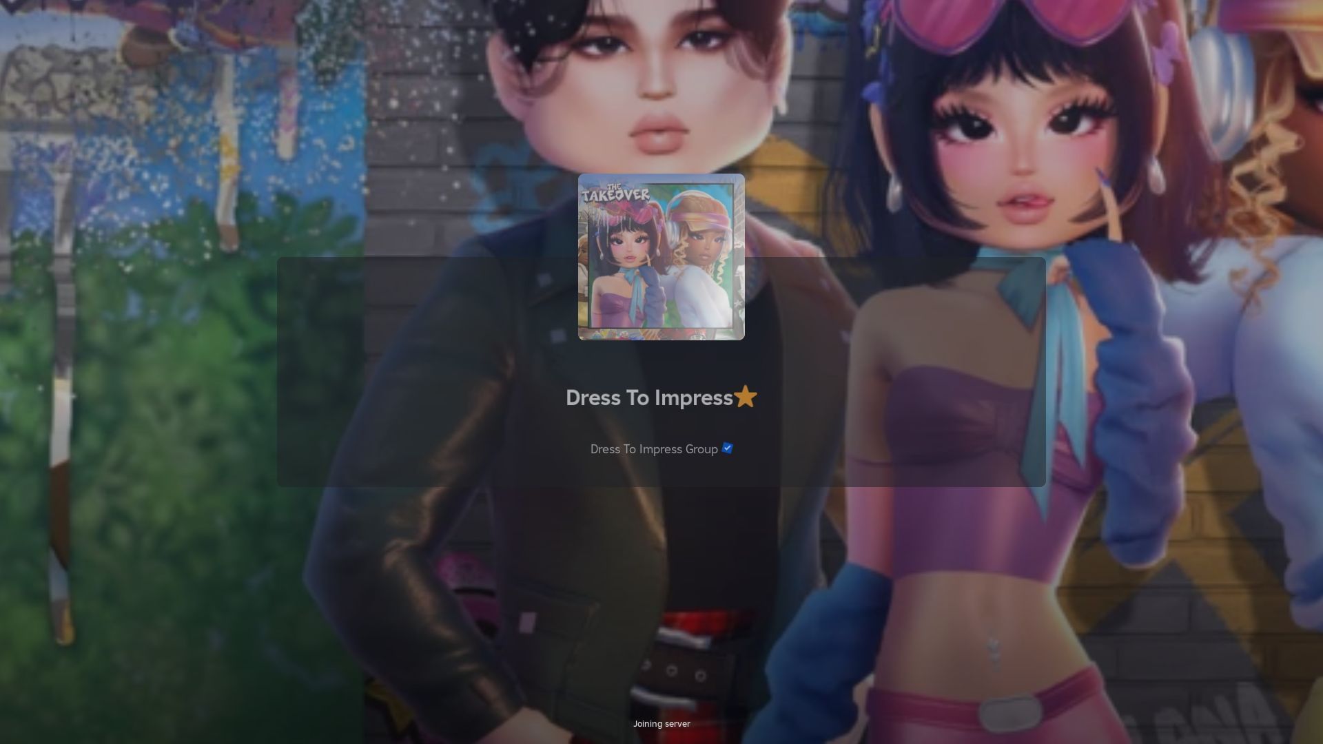 Completing The Takeover challenges for Dress to Impress