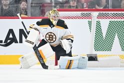 In Photos: Bruins' Jeremy Swayman gets engaged to partner Alessandra