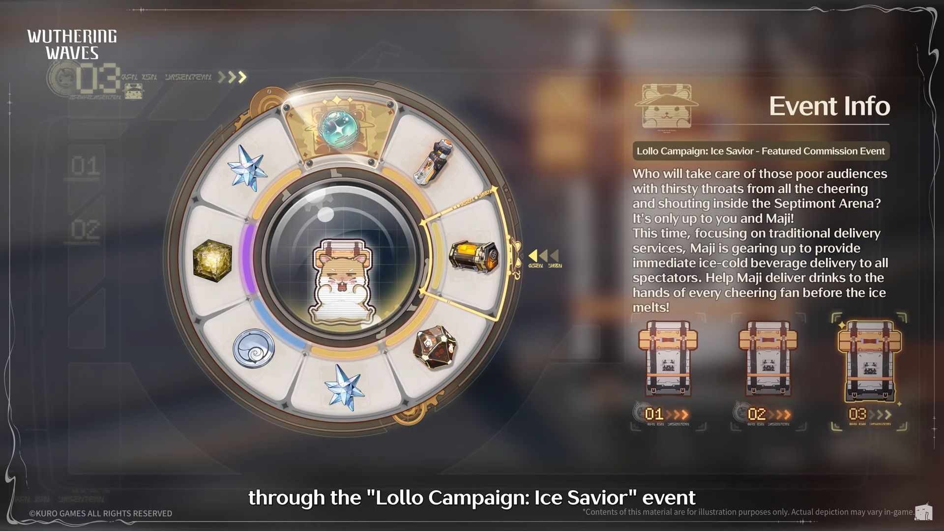 Lollo Campaign: Ice Savior (Image via Kuro Games)