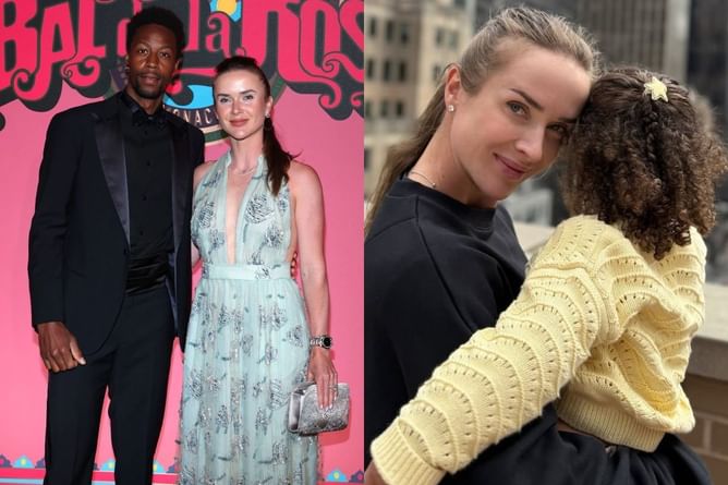 PICTURES: Elina Svitolina melts hearts with adorable glimpse into life with husband Gael Monfils & daughter Skai