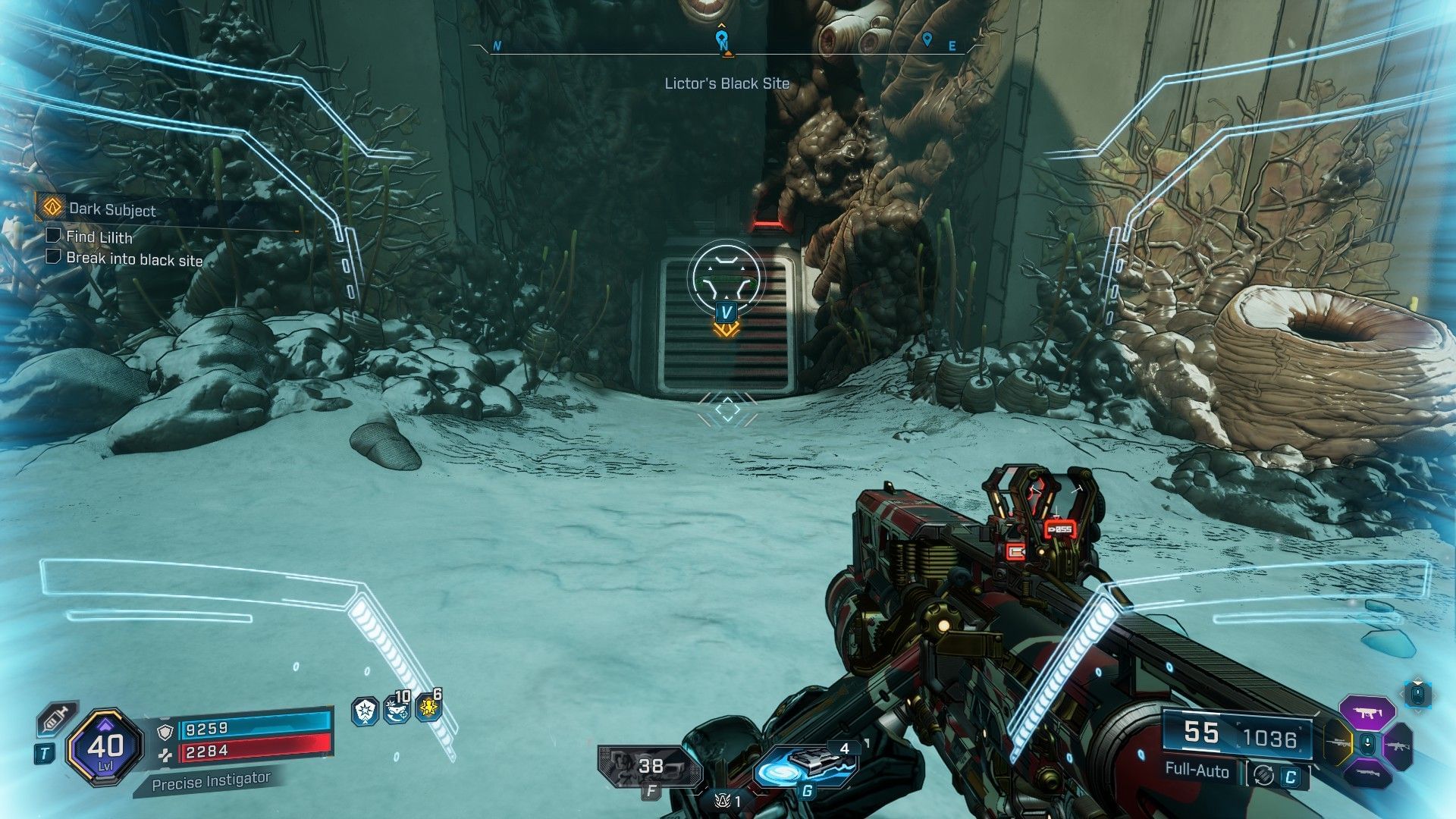 Vent door right of the &#039;Tim boss&#039; (Image via 2K Games)