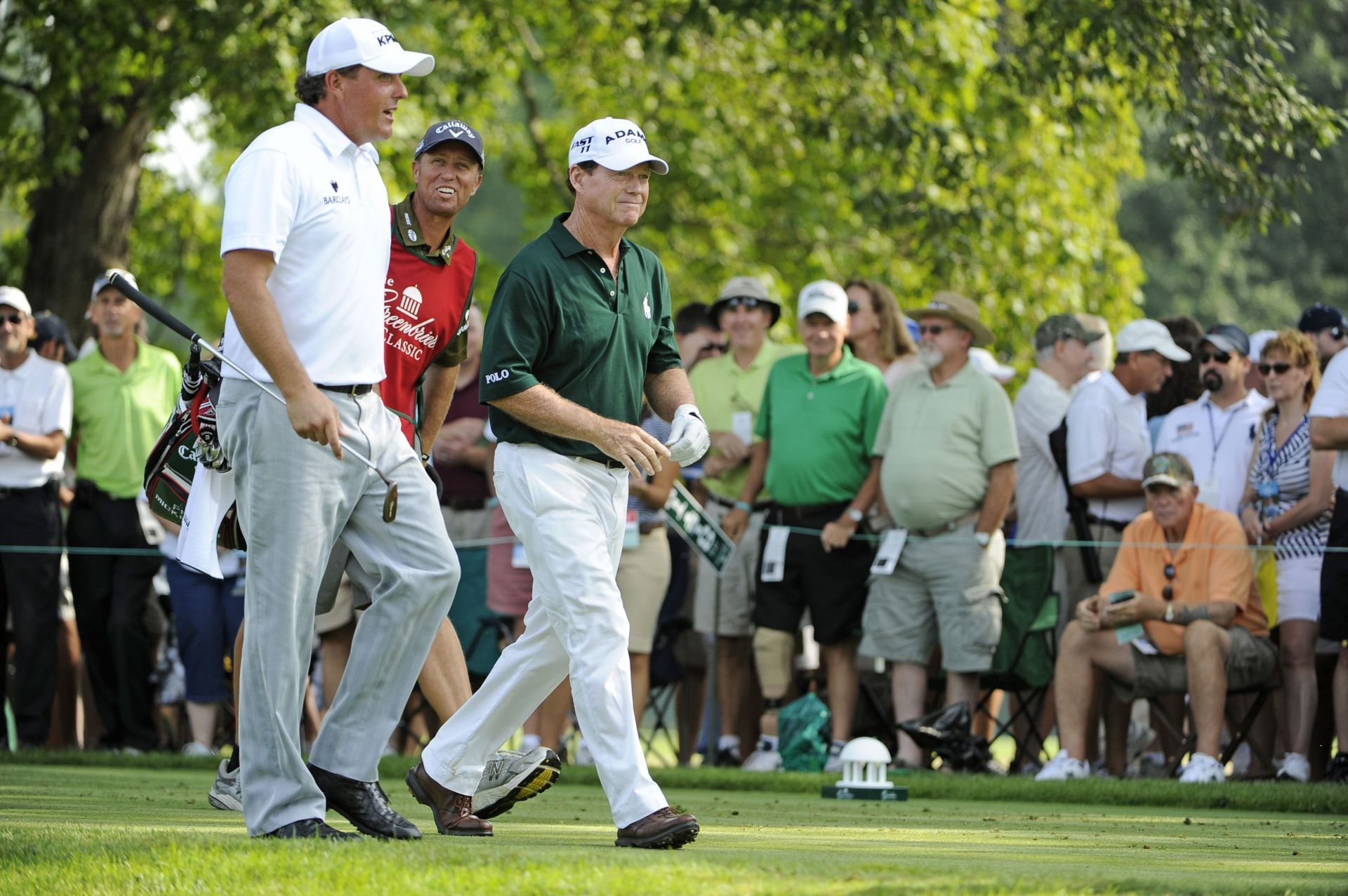 Phil Mickelson and Tom Watson (Image Source: Getty)