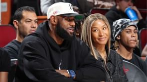 "Not a golfer, I'm an athlete": Savannah James shows LeBron James how it's done after showcasing impressive swing