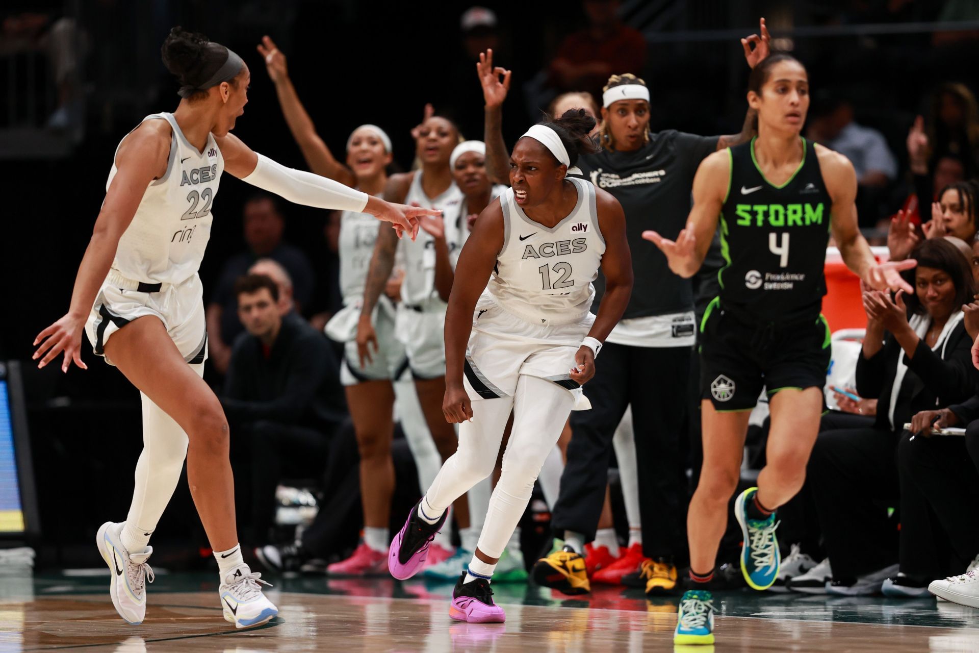 Las Vegas Aces v Seattle Storm - Source: Getty