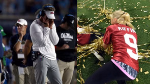 Lane Kiffin's daughter Landry Kiffin gives sneak peek at her stylish all-black minidress for game day as Ole Miss faces Tulane in Week 4