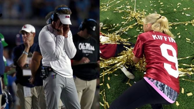 Lane Kiffin's daughter Landry Kiffin gives sneak peek at her stylish all-black minidress for game day as Ole Miss faces Tulane in Week 4