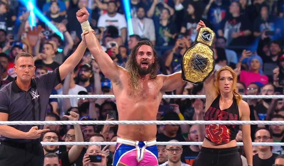 Seth Rollins &amp; Becky Lynch are part of the Vision. [Image credits: WWE.com]
