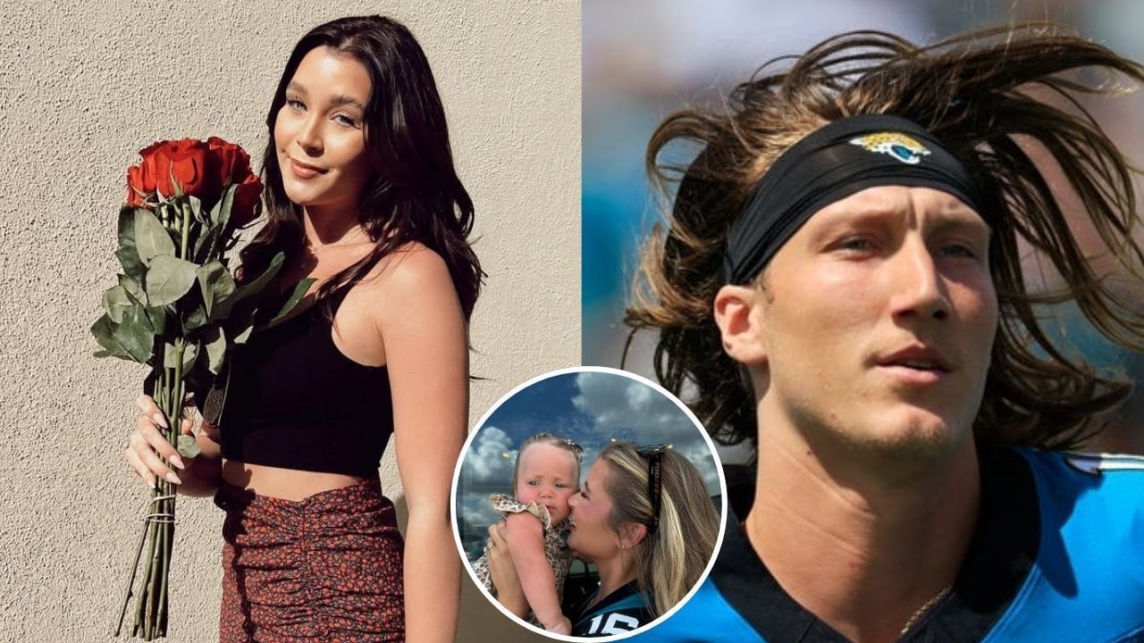 Trevor Lawrence&rsquo;s wife Marissa twins with daughter Shae in all-denim look on NYC girls