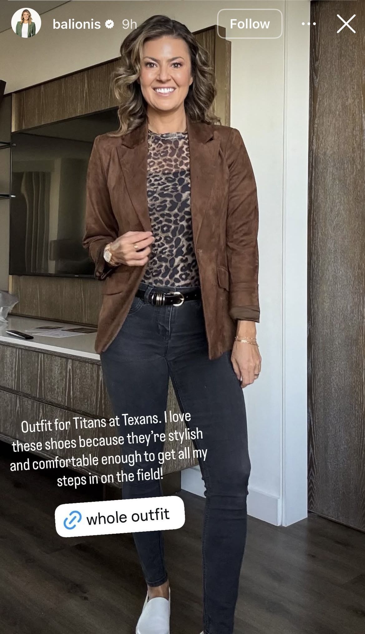 Image taken from Amanda Balionis&rsquo; IG story _ source: [Instagram/@balionis