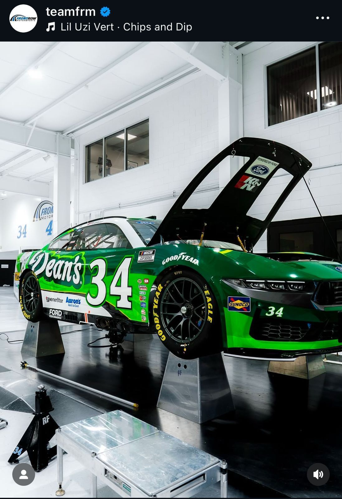 Todd Gilliland&#039;s Kansas Paint Scheme via Instagram