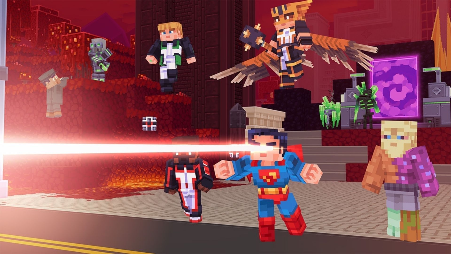 Minecraft x Superman DLC