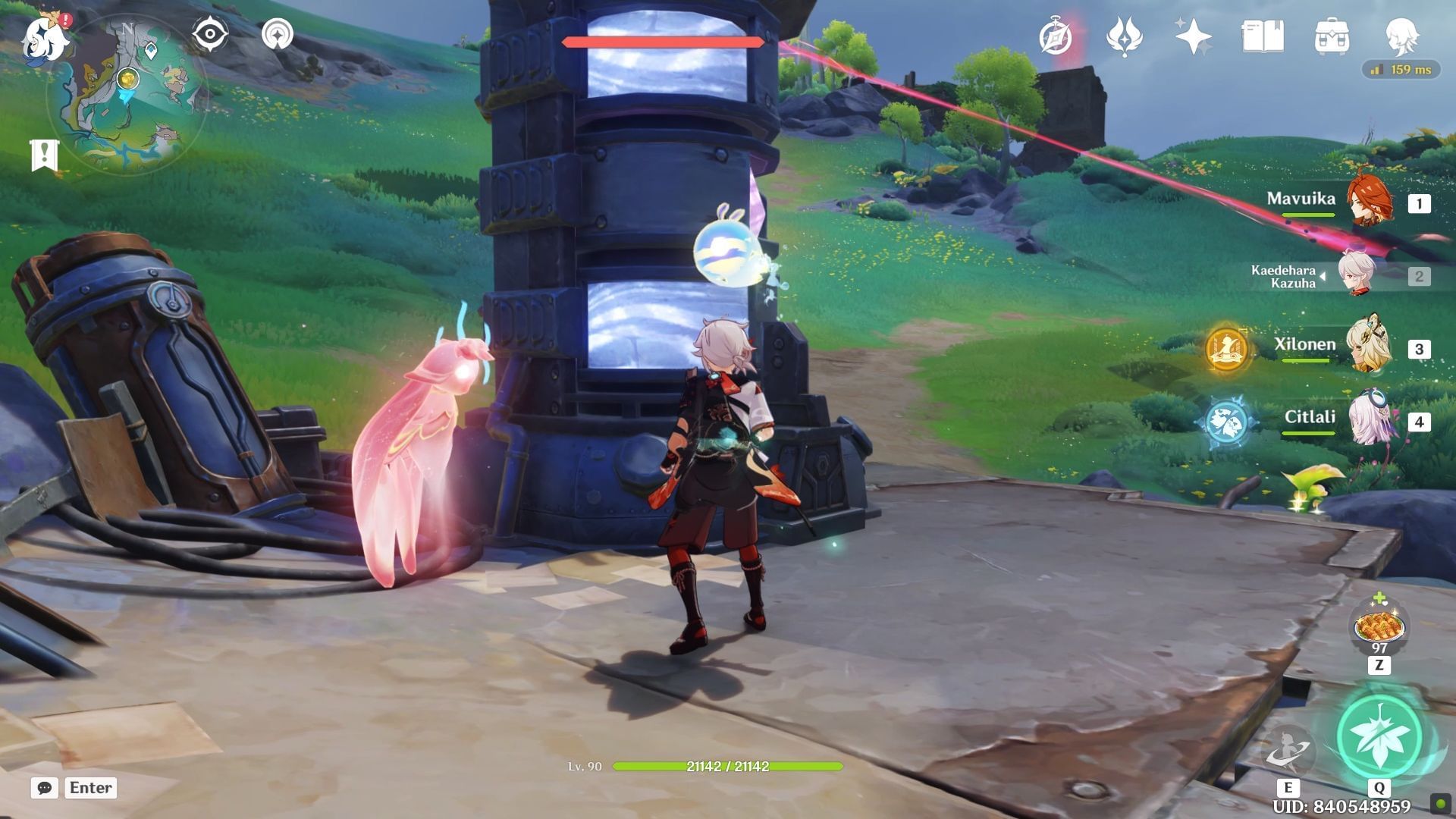 Destroy the device (Image via HoYoverse)
