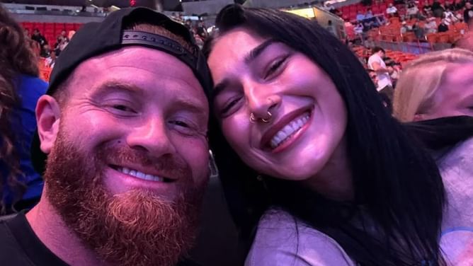WWE star Rhea Ripley sends a heartwarming message to her husband Buddy Matthews
