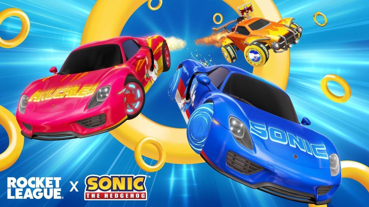 Rocket League x Sonic The Hedgehog announced (Image via Psyonix)