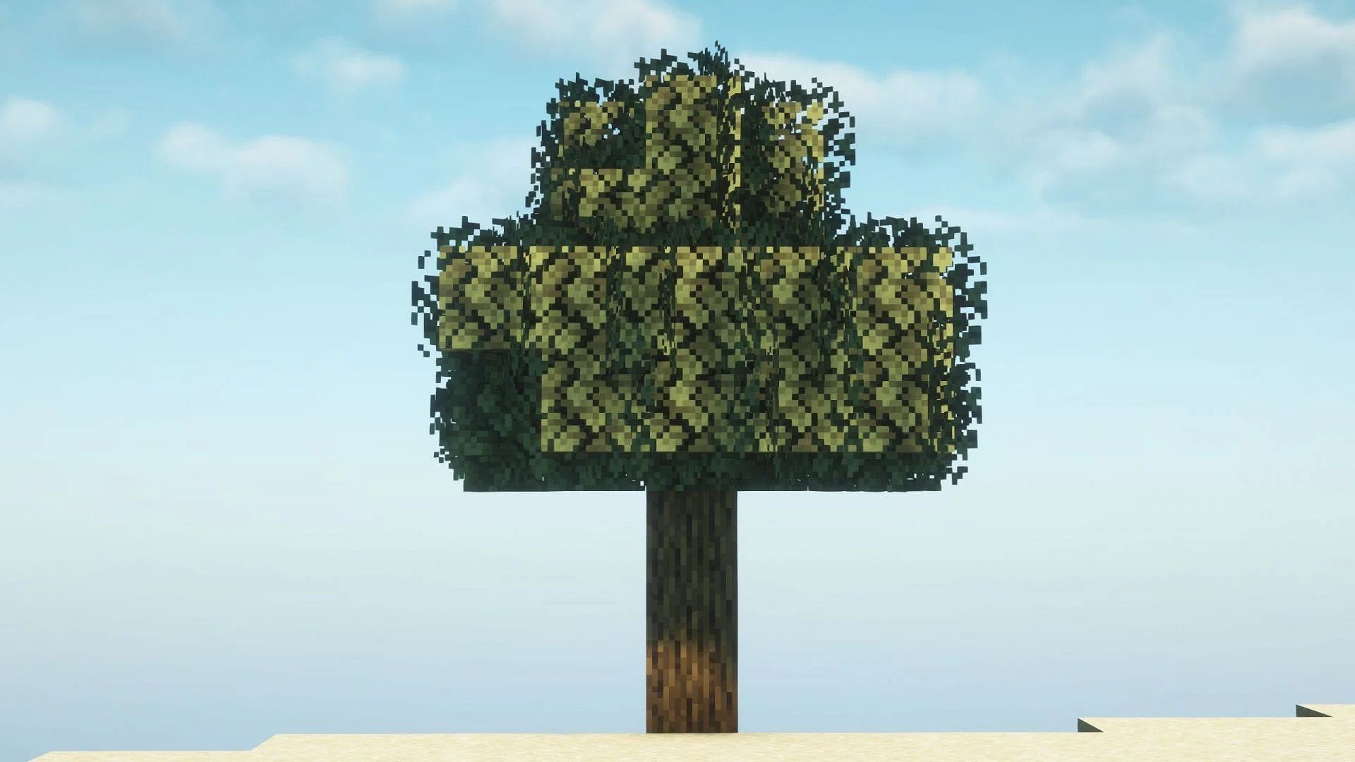 Texture packs can completely change the look of the game 