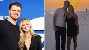 Sam Darnold's fiancee Katie sends 4-word message to J.J. McCarthy, fiancee Katya over first baby boy Rome's birth