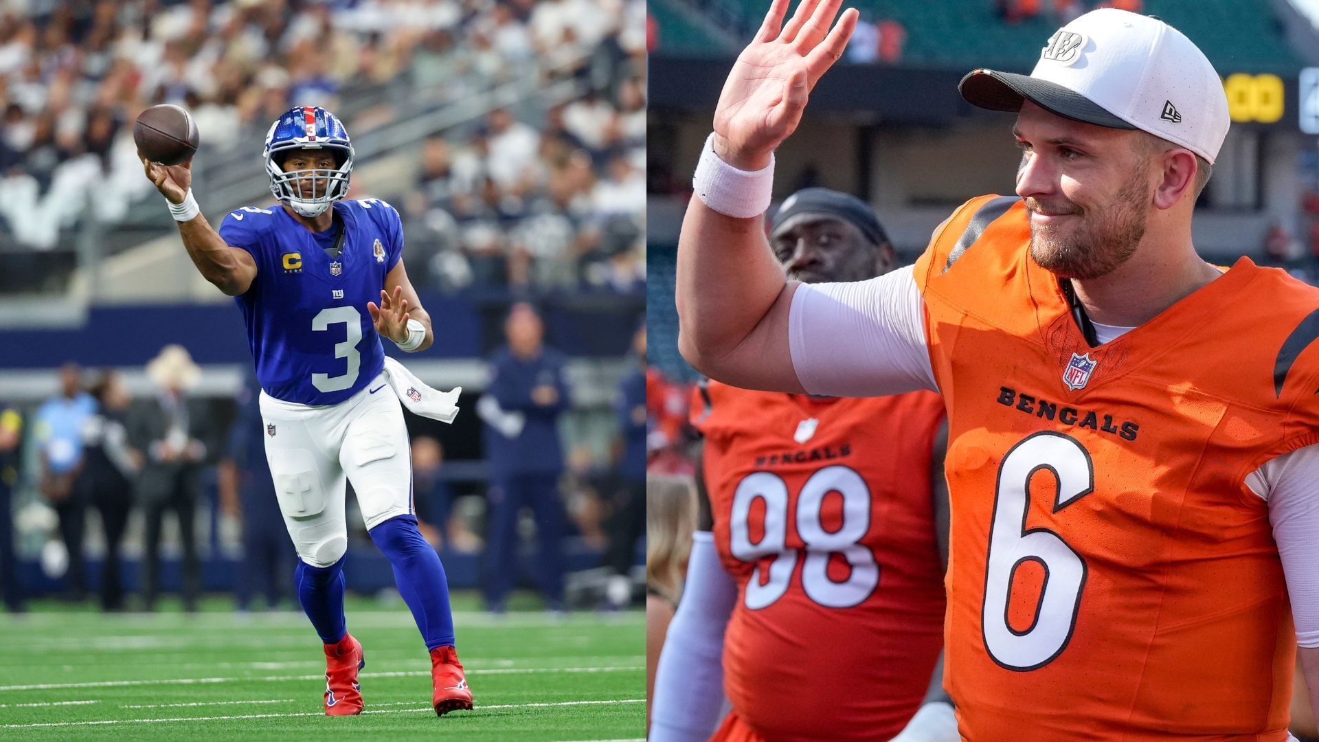 Russell Wilson or Jake Browning