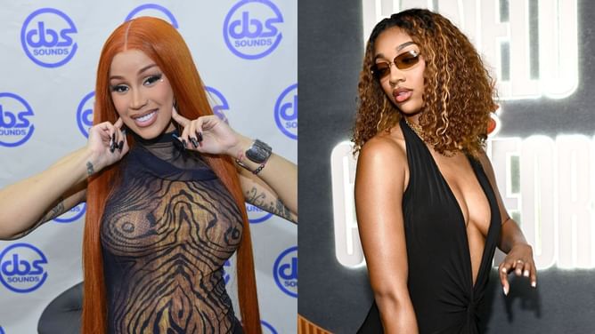 Cardi B leaves glowing message for “pretty” Angel Reese sharing sultry vacation snaps