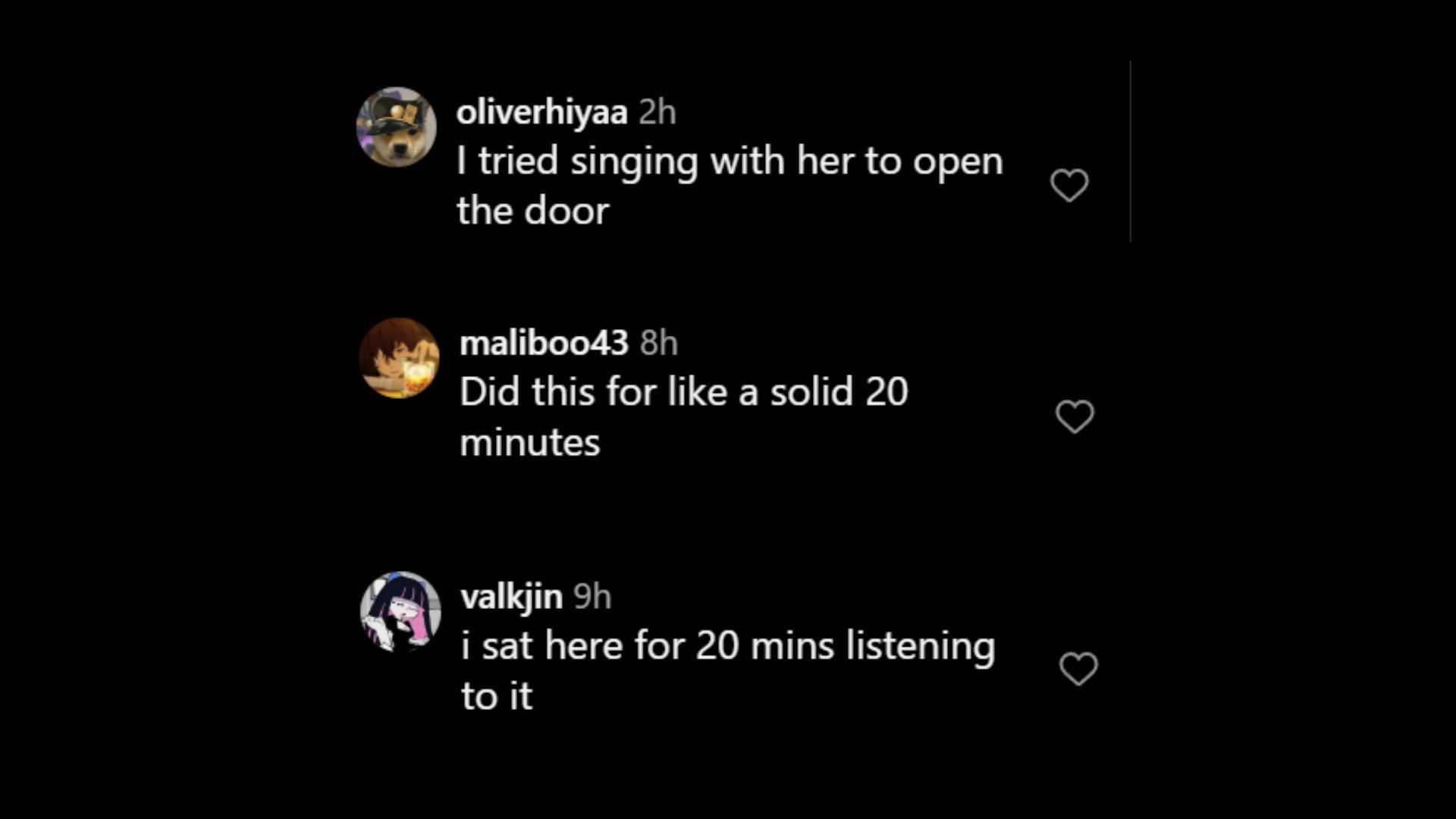 More comments from the community (Image via Instagram/@gabe.sleeping)