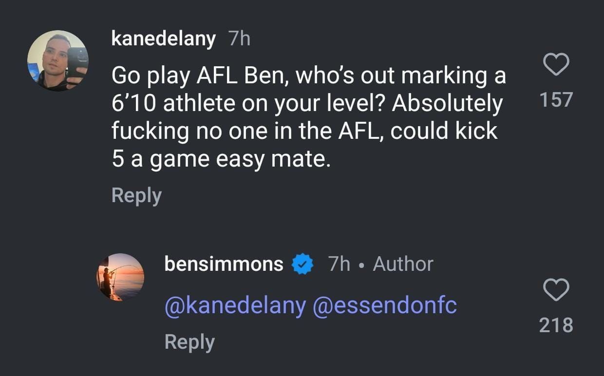 Credits: Instagram (@bensimmons)