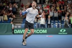 "One of the most hideous things I’ve seen in this sport.. nice" - Fans react to Hungarian player Zsombor Piros’ bizarre serve tactic at Davis Cup
