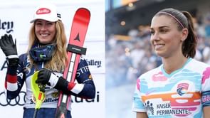 Mikaela Shiffrin reacts as Alex Morgan gets candid on inequalities and double standards in women's sports