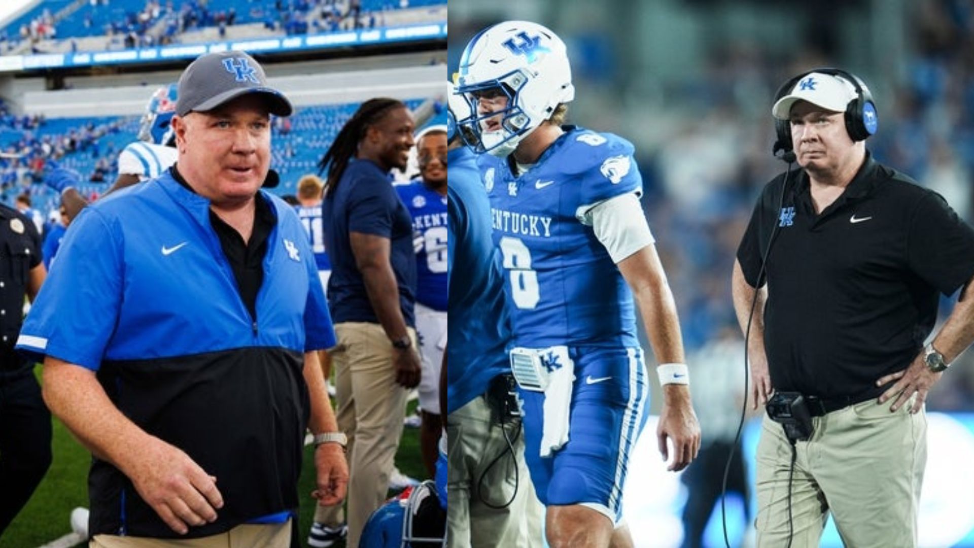 Kentucky coach Mark Stoops (Image Source: IMAGN)