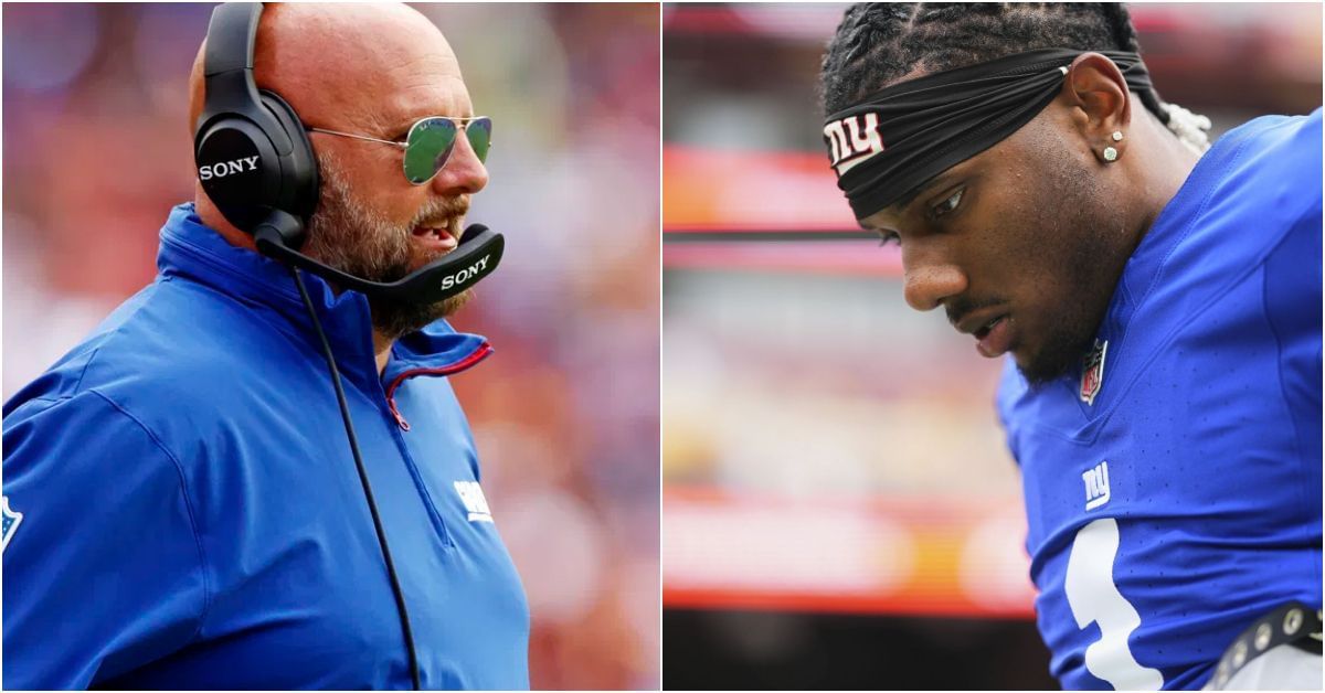 Malik Nabers clears air on sideline outburst with Brian Daboll during Commanders vs. Giants Week 1 game