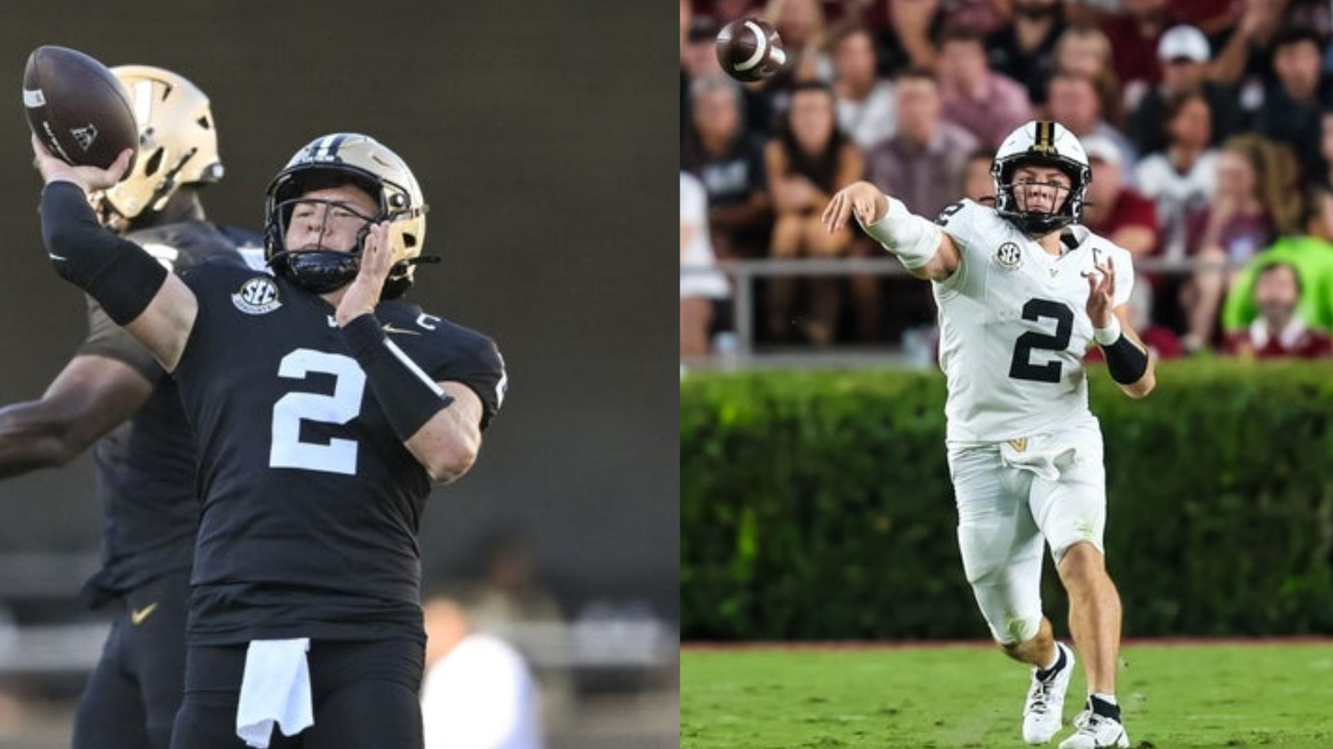 Vanderbilt Commodores QB Diego Pavia